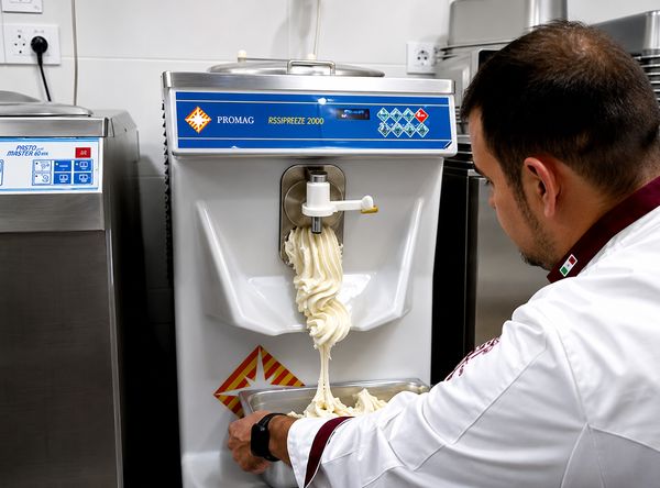 Elaboración gelato