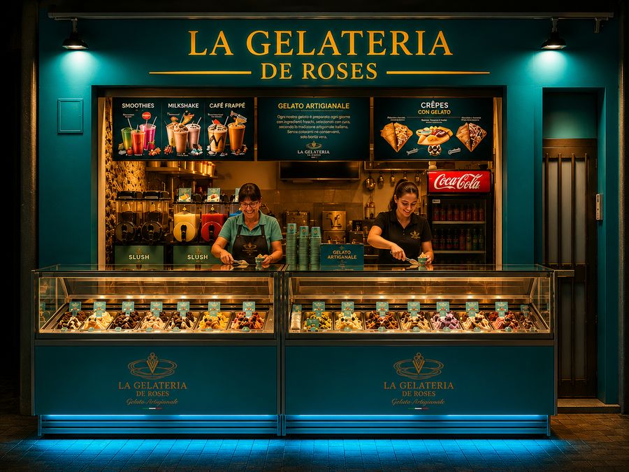 Fachada La Gelateria